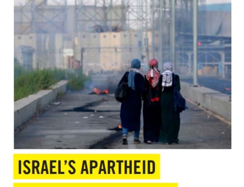 Amnesty International’s Report on Israeli Apartheid